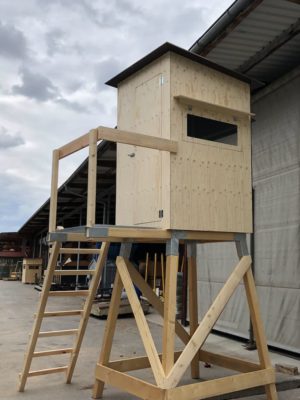 Jagdkanzel „Fichte“, geschlossen